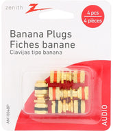 AM1004BP PLUG BANANA 4PK